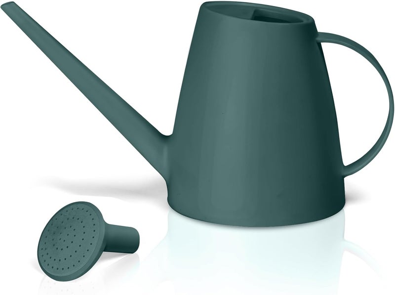 VKPLITE Plant Watering Can - Plastic Indoor and Outdoor - 1/2 Gallon - Blackish Green - Image 1